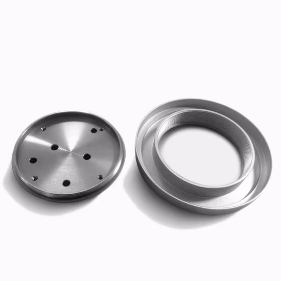 Disipador de calor de luz LED de torneado CNC de aluminio cilíndrico Disipador de calor de luz LED descendente